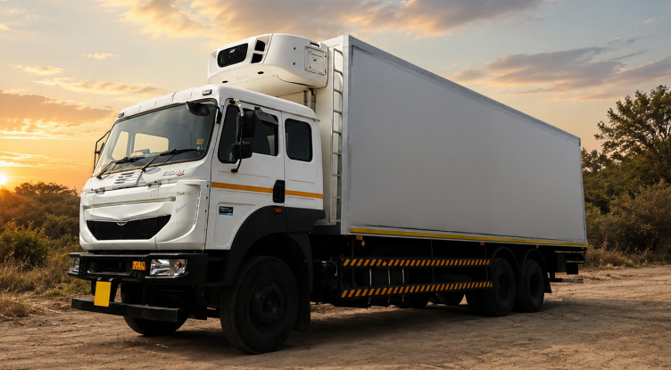 Sub Zero refrigerated truck for pharmaceutical transport